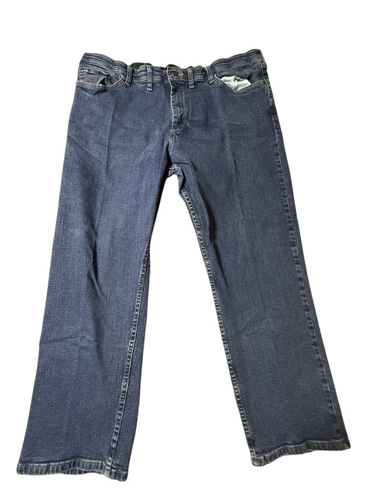 Wrangler Other - Wrangler jeans mens 44x29 regular fit comfort waist stretch blue denim pants